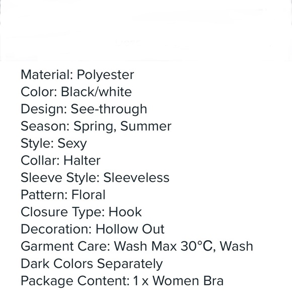 SEXY LACE FASHION BRA - Picture 6 of 7